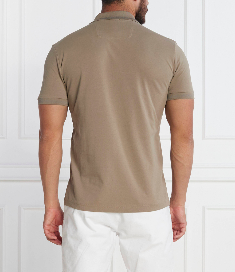 Поло Pio 1 BOSS GREEN - бежевый(50494359)