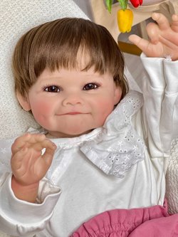 Кукла Реборн мягконабивная 60см (FA-966)