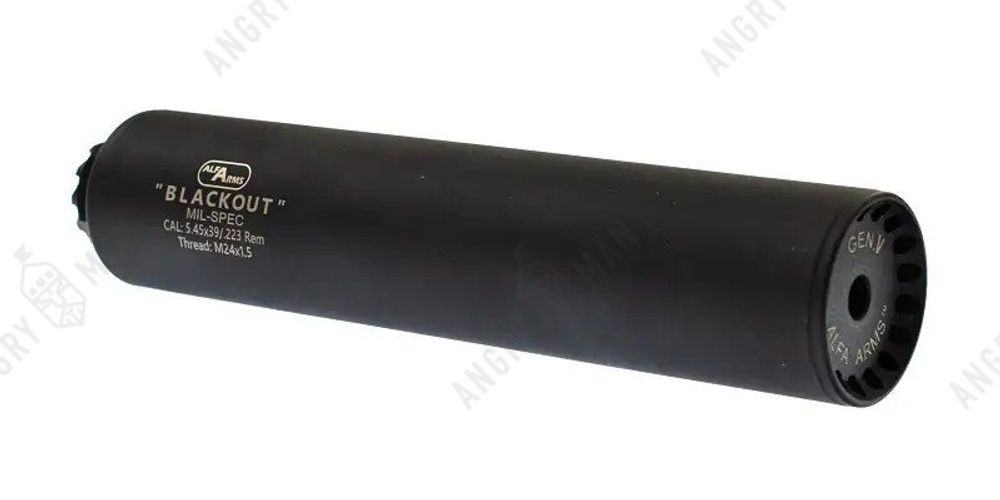 Газоразгруженный ДТКП закрытого типа на АК-74, кал. 5,45/.223Rem резьба 24х1,5, Alfa Arms