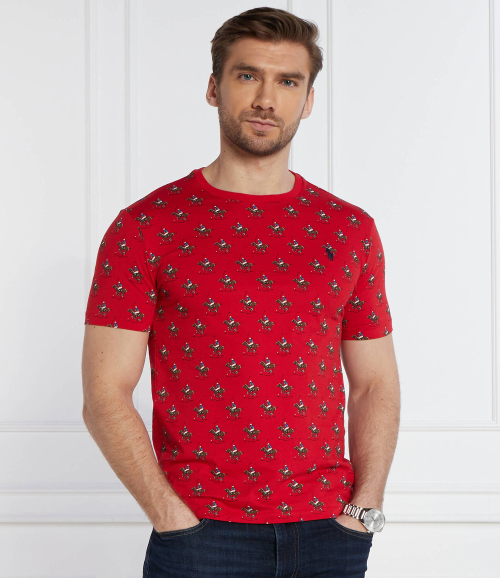 Футболка POLO RALPH LAUREN - красный(710934355)