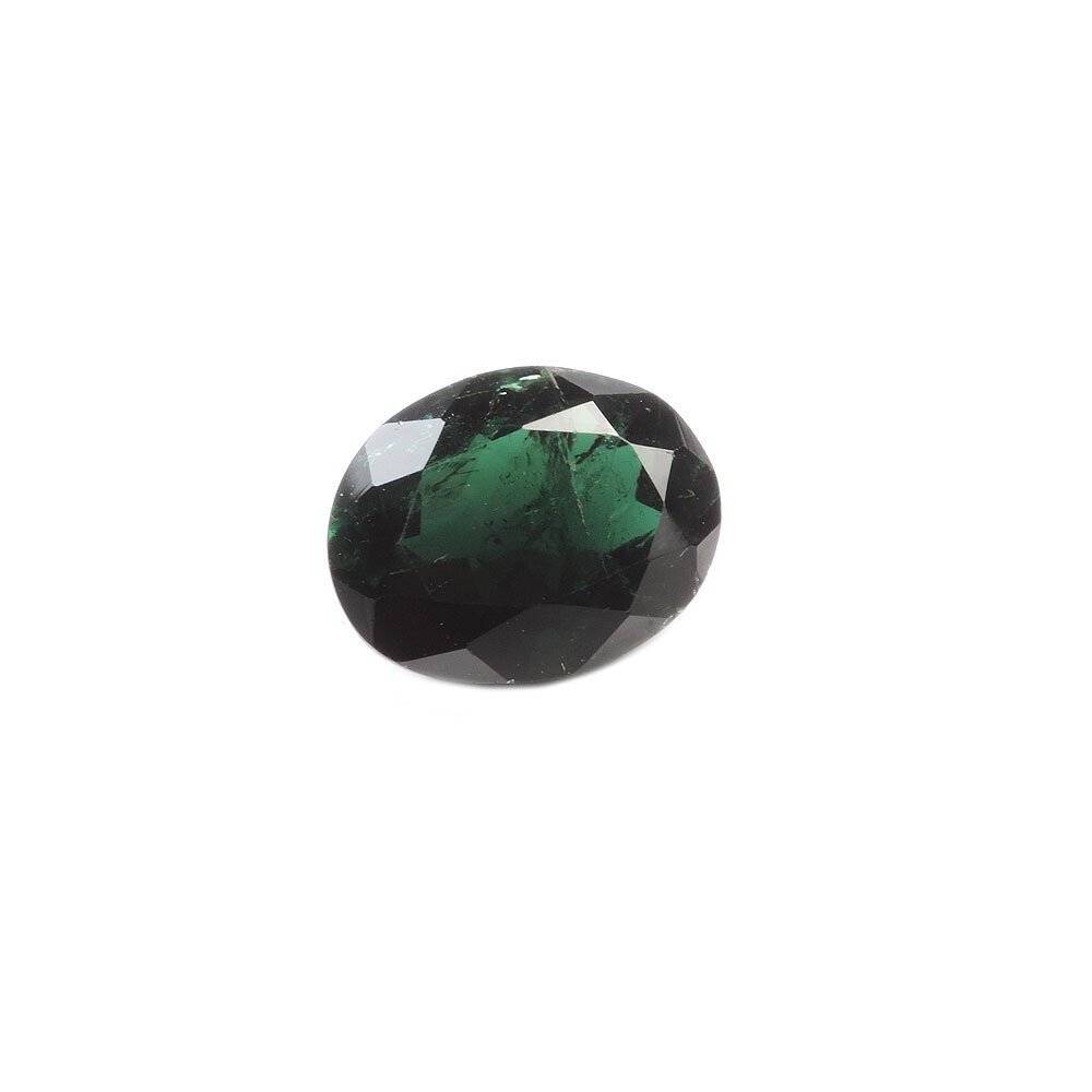 Вставка "Овал" турмалин зеленый 2.83ct