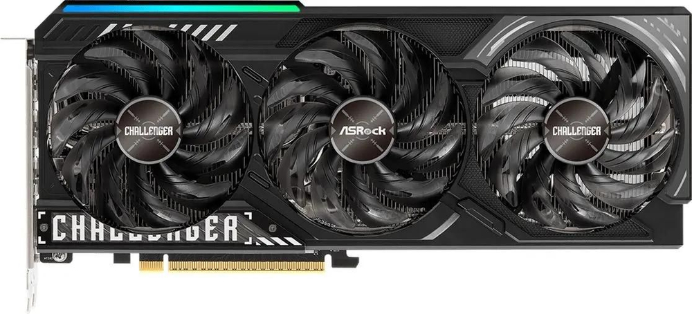 Видеокарта ASRock AMD  Radeon RX 9070XT RX9070XT CL 16G 16ГБ Challenger, GDDR6, Ret