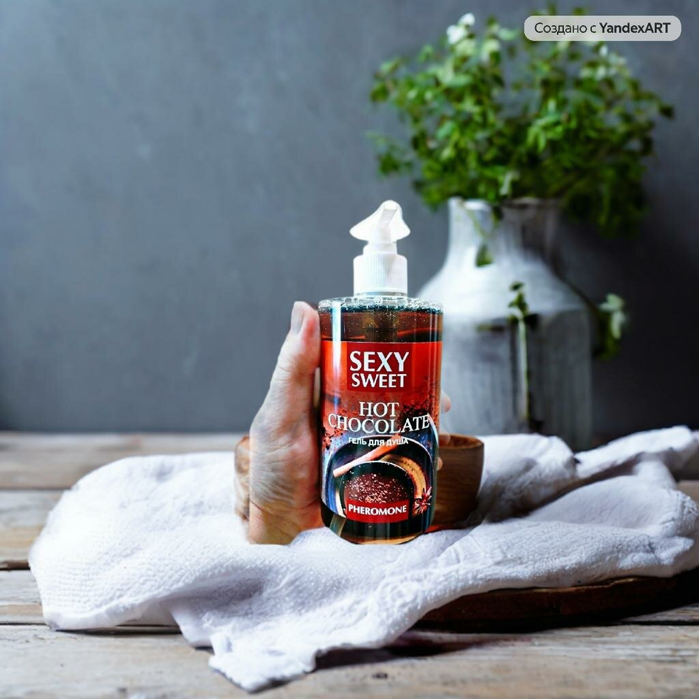 Гель для душа HOT CHOCOLATE с феромонами 430 мл