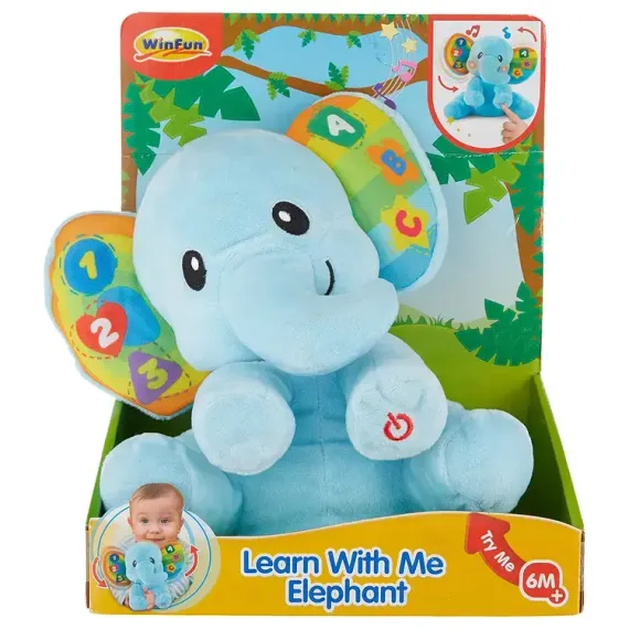 Learn With Me Elephant