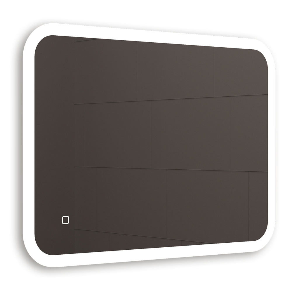 Зеркало MIXLINE "Колорит" ЭКОНОМ 500*600 (ШВ) сенсорный выкл, светодиодная подсветка, универс.крепеж