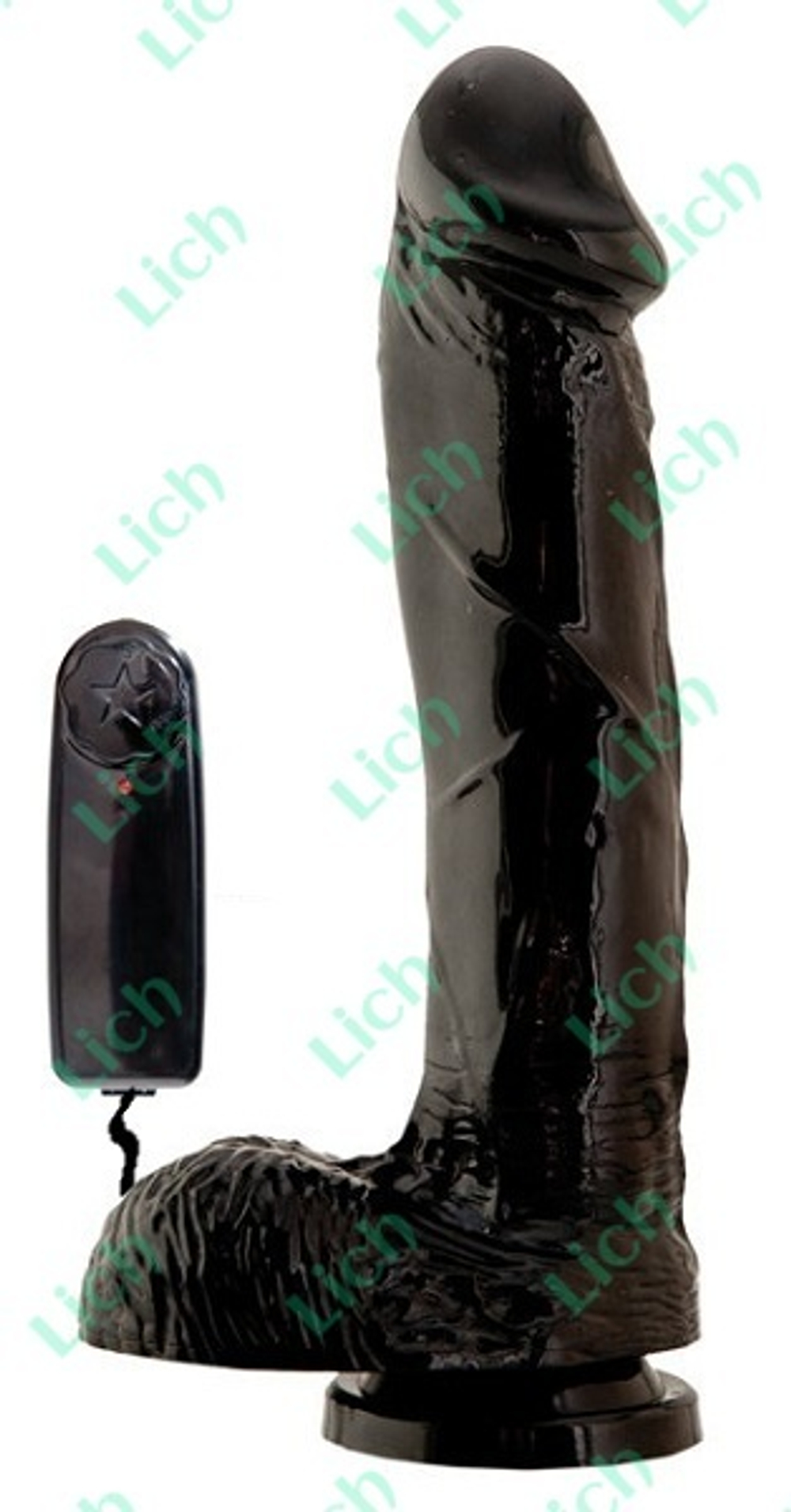 Мультискоростной вибратор с присоской-фиксатором