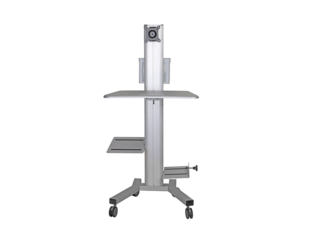 Стойка для монитора напольная ErgoFount KFT 1201 Silver