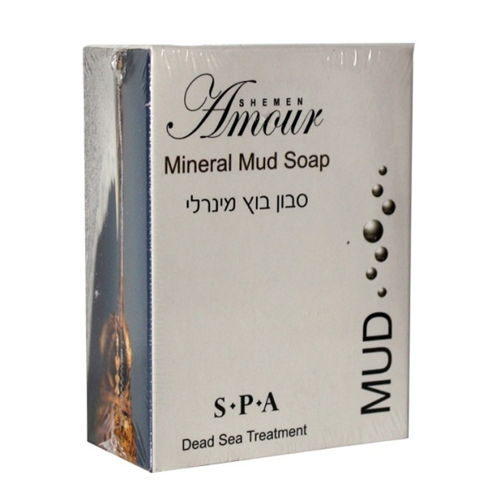 Мыло минеральное грязевое Shemen Amour Dead Sea Treatment 125г