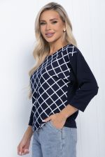 Джемпер Классика жанра (темно-синий) Б11333 LT Collection