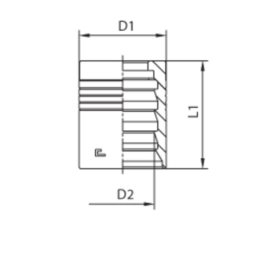 Муфта DN 25 4SP/4SH NEW