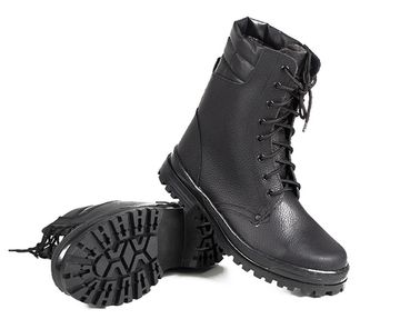 Ботинки "Омон" нат.мех,ТЭП, хром (берцы)