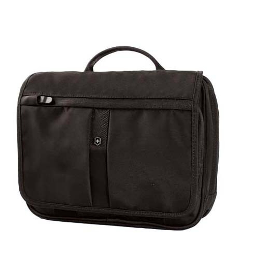 Сумка Victorinox Adventure Traveler , черная, 27x8x22 см, 4 л