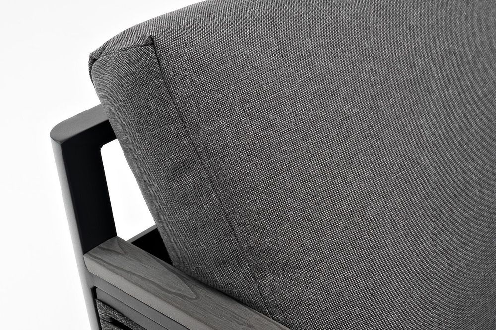 "Париж" модульная лаунж-зона садовая, цвет серый