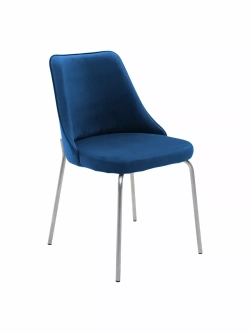 Стул "Флорес" 1 шт. Антивандальная ткань, Серебряные ножки