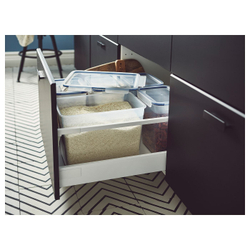 IKEA 365+ Контейнер для пищевых продуктов, большой прямоугольный/пластик, 10,6 л