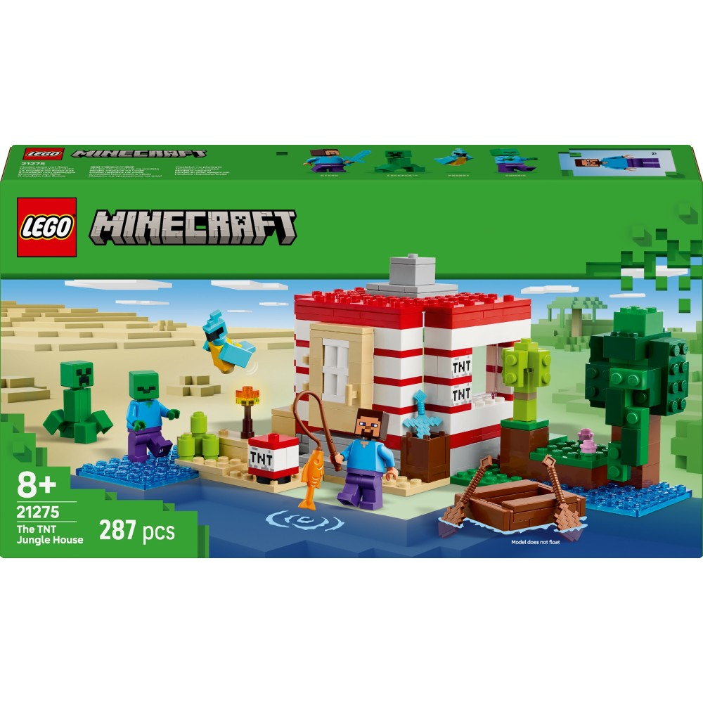 LEGO Minecraft - Дом TNT в джунглях 21275