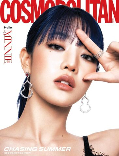 публикация COSMOPOLITAN - 2025.06 i-dle MINNIE B Type