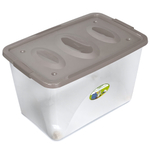 Ящик универсальный на колесиках «Астело», цвет коричнево-серый, 60*40*36см С666КСЕР✦