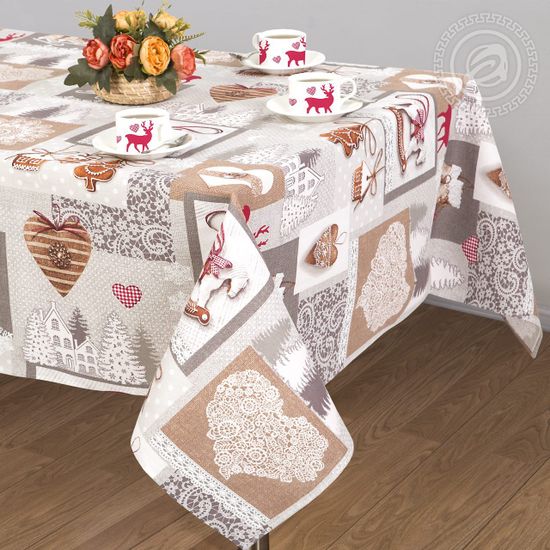 Скатерть столовая Лапландия 150x145 см