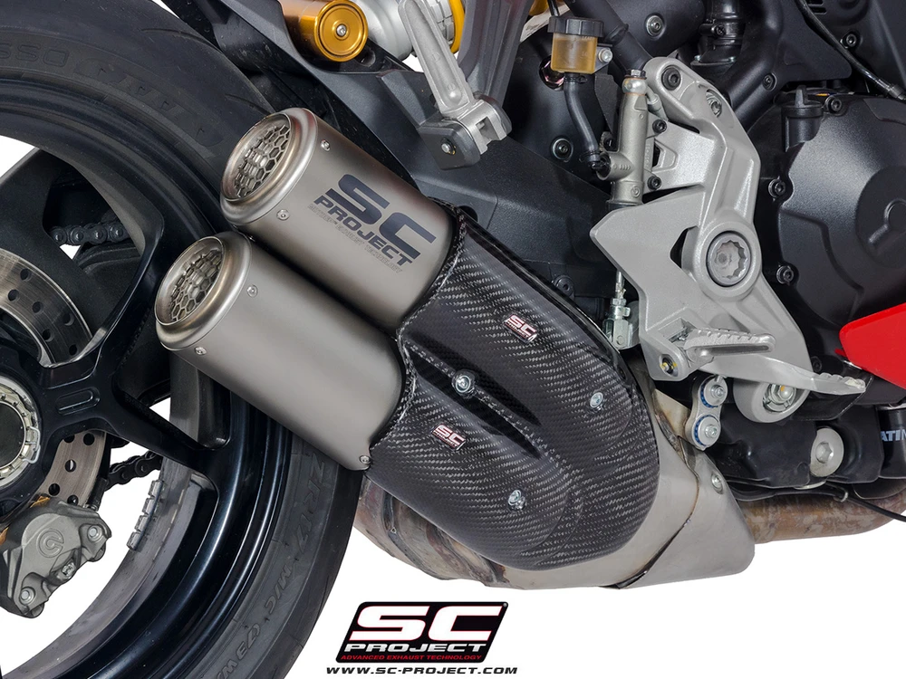 Выхлоп SC-Project Twin CR-T titanium