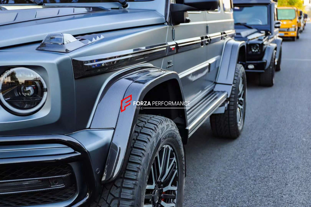 Карбоновый обвес для Mercedes-Benz W464 4X4 G63 / G500 / G550 2019-2022 Мерседес Гелик гелентваген