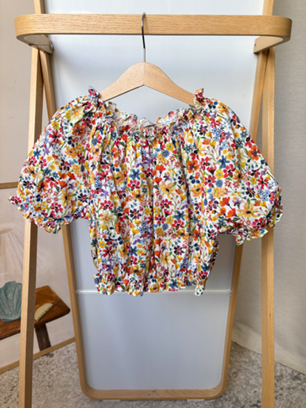 Хлопковая блузка Il Gufo, 128