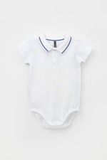 КР 6464/белый к374 полукомбинезон для мальчика