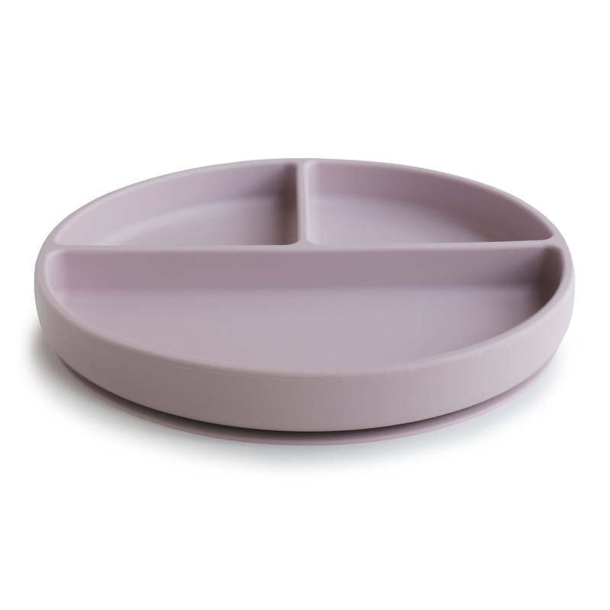 Секционная тарелка на присоске Soft Lilac