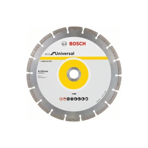 Алмазный отрезной круг ECO for Universal 230 мм BOSCH 2608615031