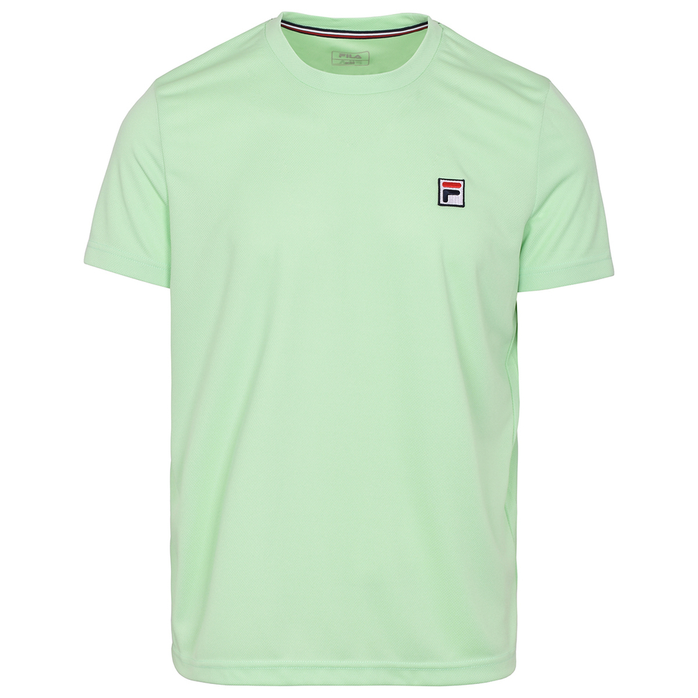 Мужская теннисная футболка Fila T-Shirt Dani - green ash