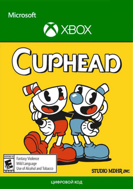 Cuphead (для Xbox One/Series S/X, интерфейс и субтитры на русском языке) [Цифровой код доступа]