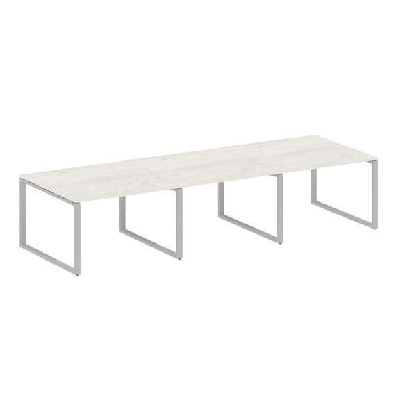 Метал Систем Переговорный стол (3 столешницы) на О-оразном м/к БО.ПРГ-3.2