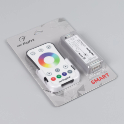 Контроллер SMART-RGB-SET-RING (12-24V, 3x3A, ПДУ 2.4G) (Arlight, IP20 Пластик, 5 лет) 034807