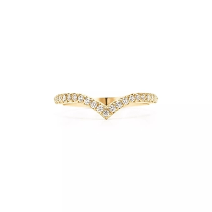 Кольцо из жёлтого золота с бриллиантами, Tiffany💎Soleste V.