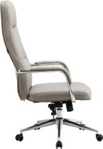 Кресло руководителя Everprof Vesta Экокожа Бежевый