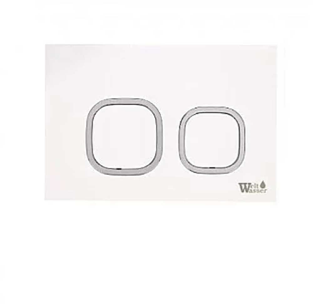 Унитаз с инсталляцией WeltWasser AMBERG 497 ST + TELBACH 004 GL-WT + AMBERG RD-WT
