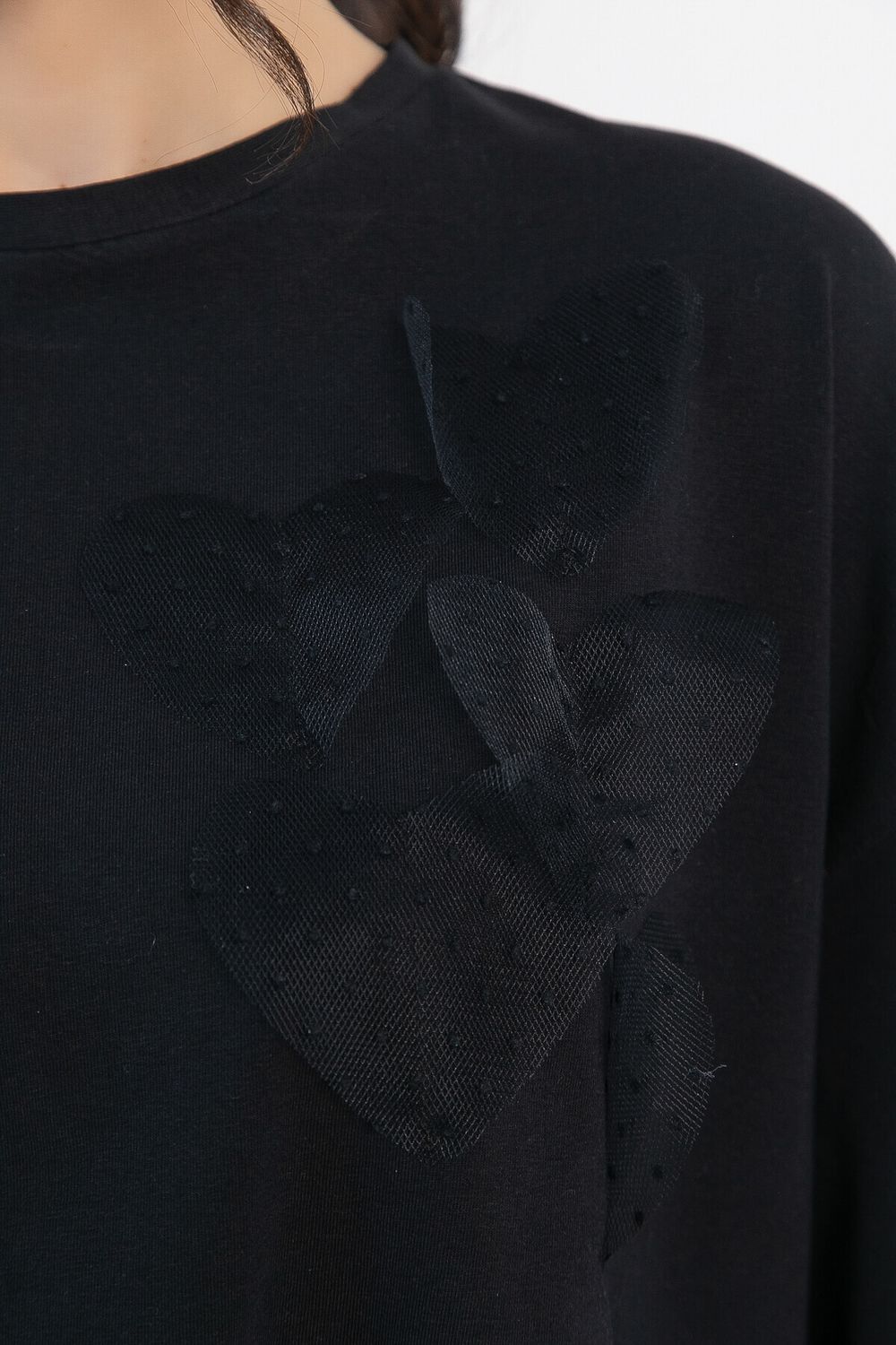 Блуза Англия (черная) Б12906-39М LT Collection