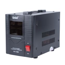RS-1-2000 Стабилизатор Uniel релейный однофазный. 2.0 кВА.