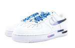 Nike Air Force 1 Low top Skateboard Shoes Men"s White Blue