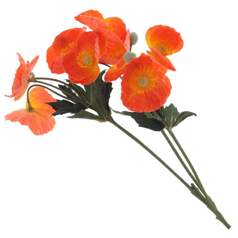 GAEM Цветок искусственный "Мак", L21 W6 H63 см