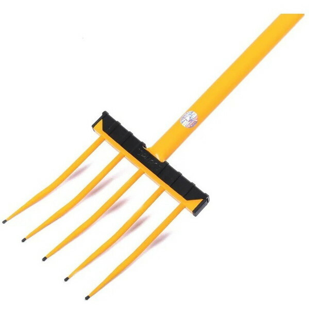 Вилы копальные сварные 5-зубев TORNADICA с металлическим череноком и ручкой