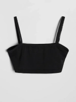 Лонгслив для девочки прозрачный и топ