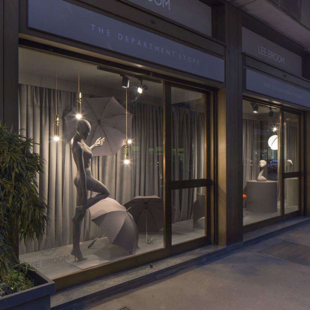 Pendant design lamp  Fulcrum by Lee Broom (Black)