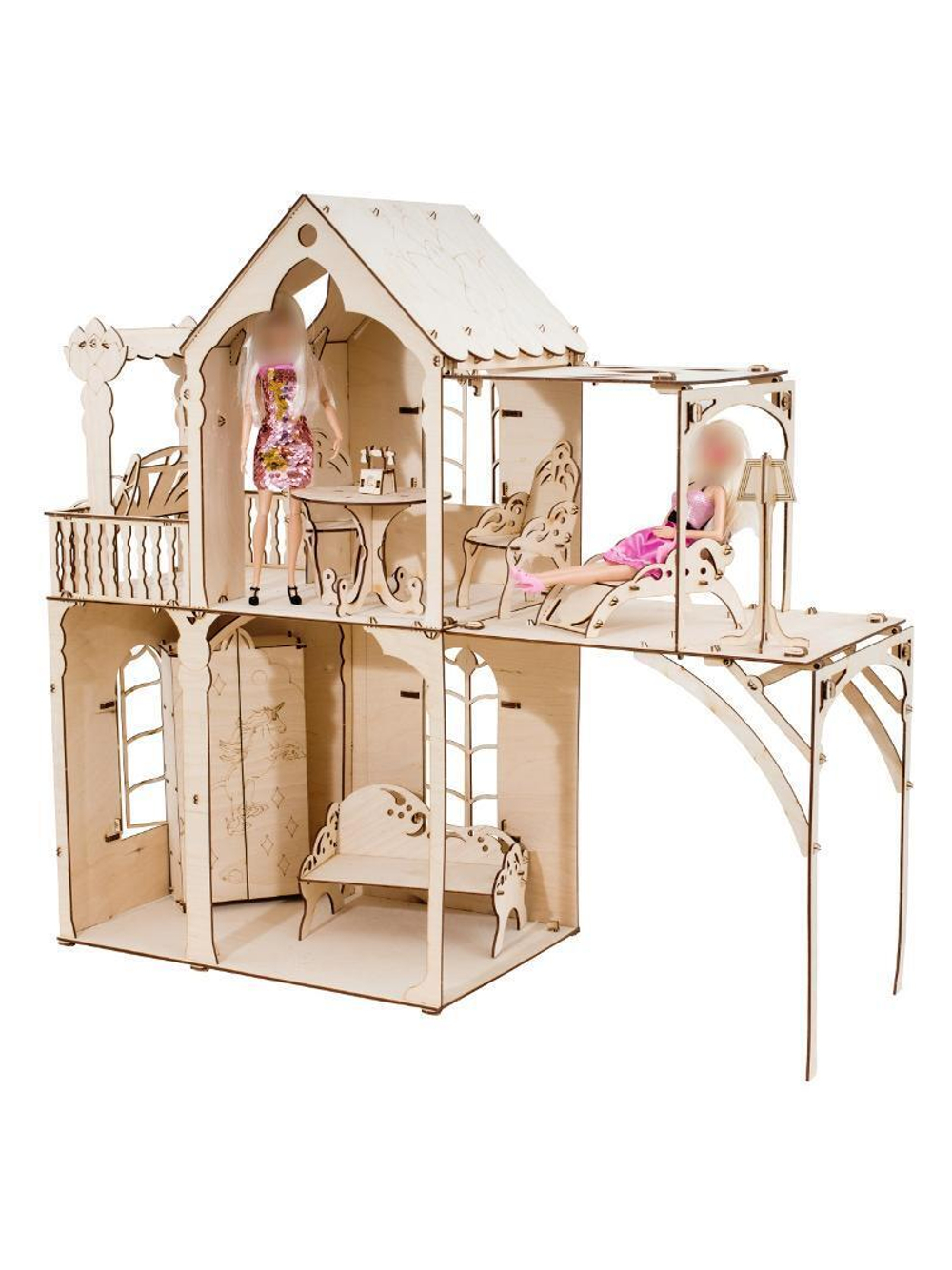 Кукольный домик Цветок (Чудо-дерево)