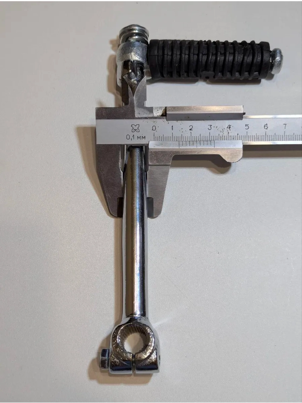 - -  Лапка рычаг кикстартера для питбайка 125см3 на вал 13мм