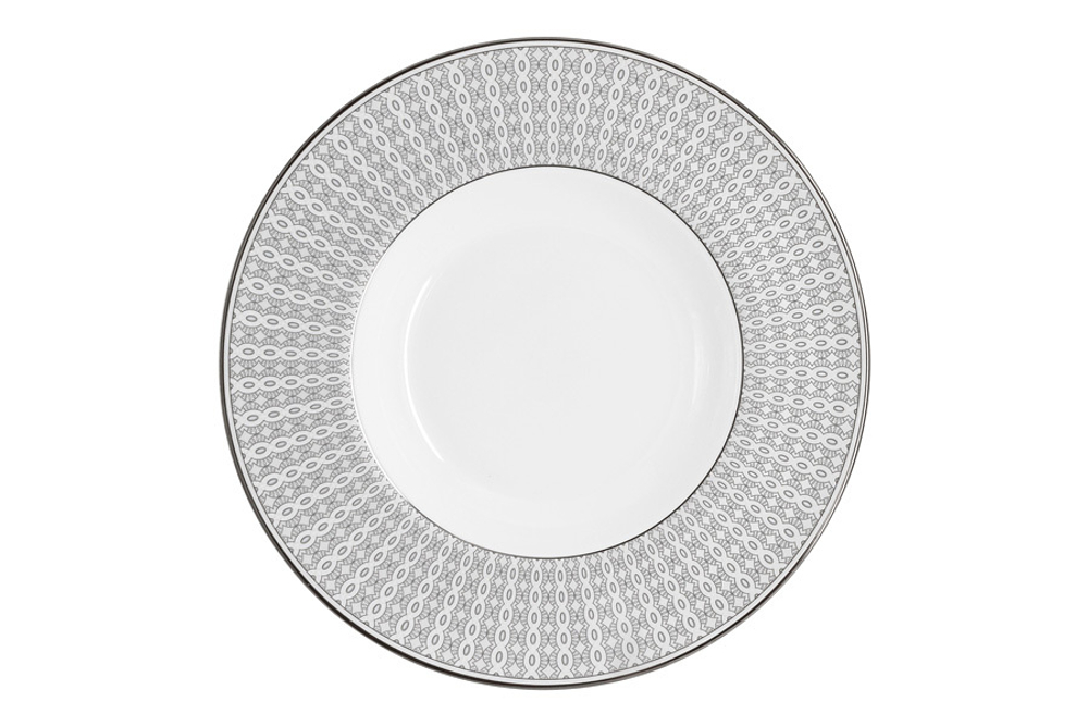 Обеденный сервиз 27 предметов на 6 персон Anna Lafarg Emily Сильвер