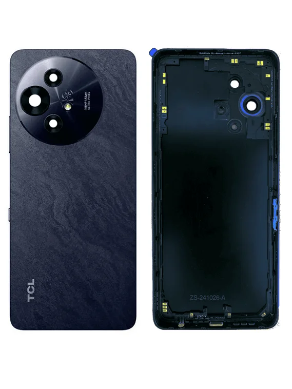 Задняя крышка для TCL 50 PRO NXTPAPER 5G T803D черная (Black)