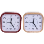 Будильник «Делия» 11*11*4см, микс цветов