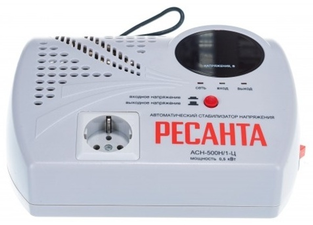 Стабилизатор напряжения Ресанта LUX АСН-500Н/1-Ц 63/6/9