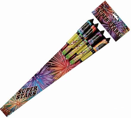 Набор ракет "Super STAR" ART211 к-т7 шт   (1/30)